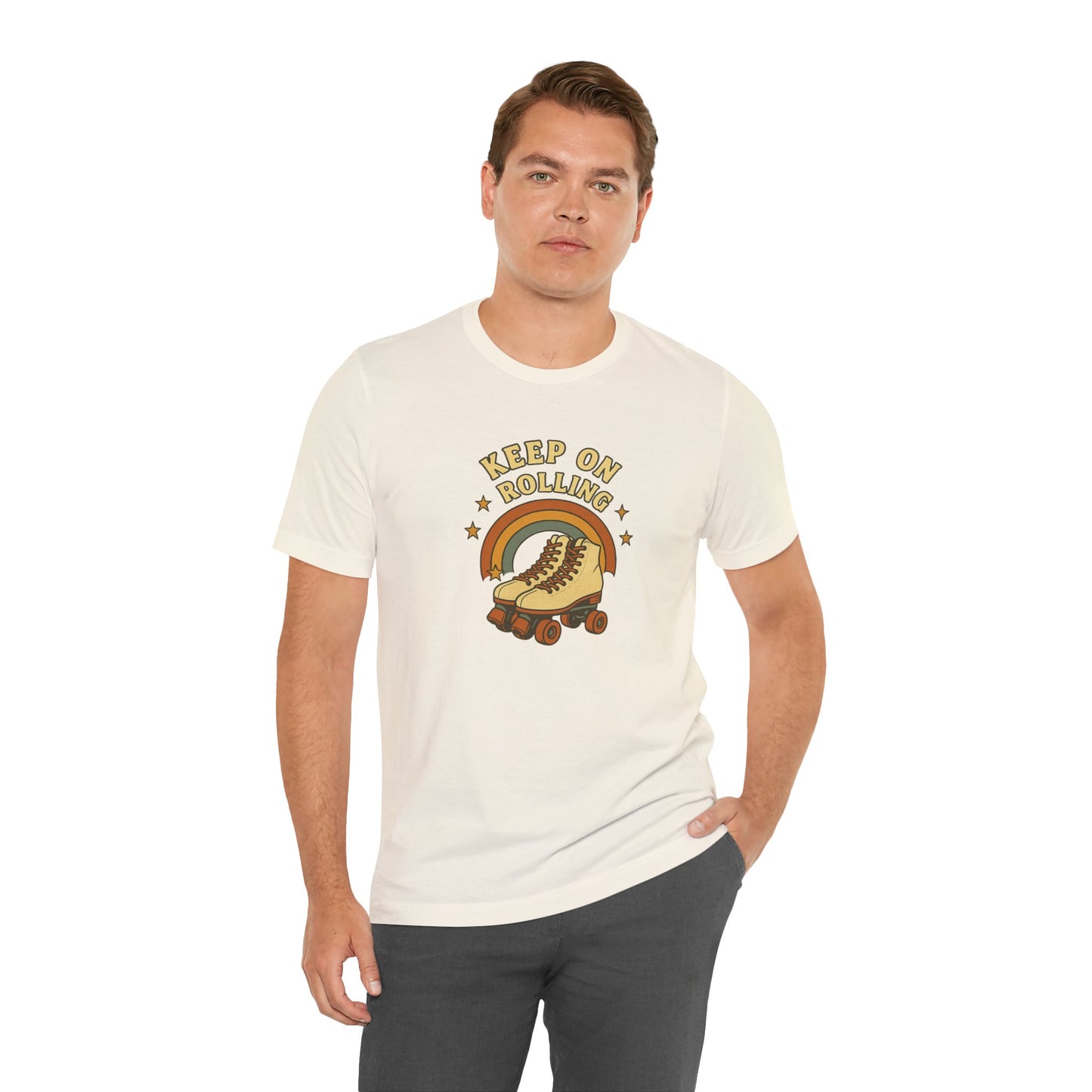 Keep On Rolling - Unisex 100% Cotton T-shirt