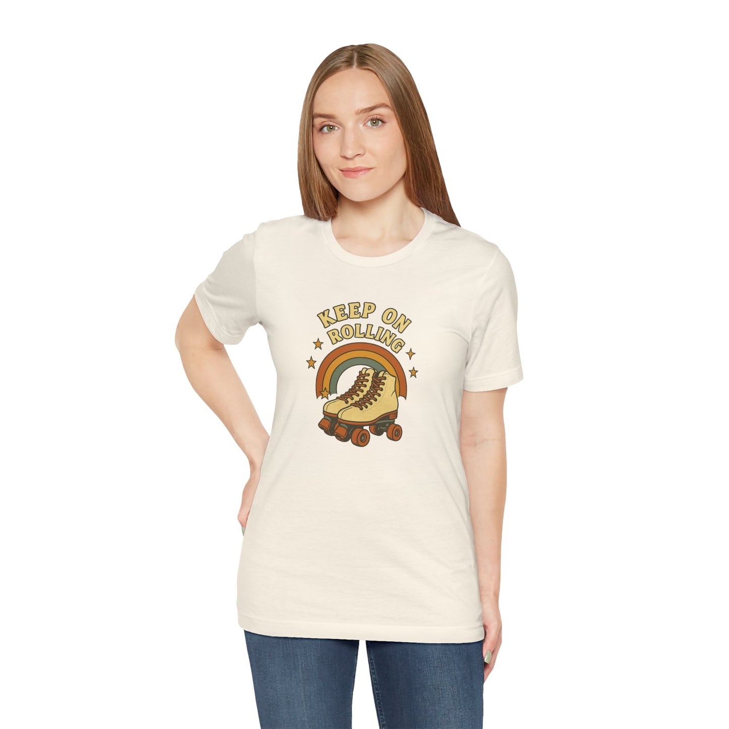 Keep On Rolling - Unisex 100% Cotton T-shirt