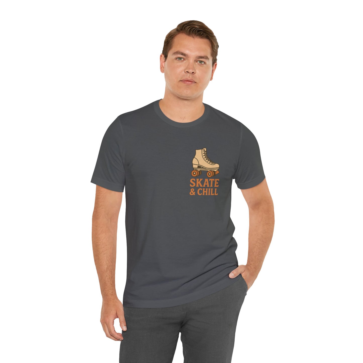 Skate & Chill - Unisex 100% Cotton T-shirt