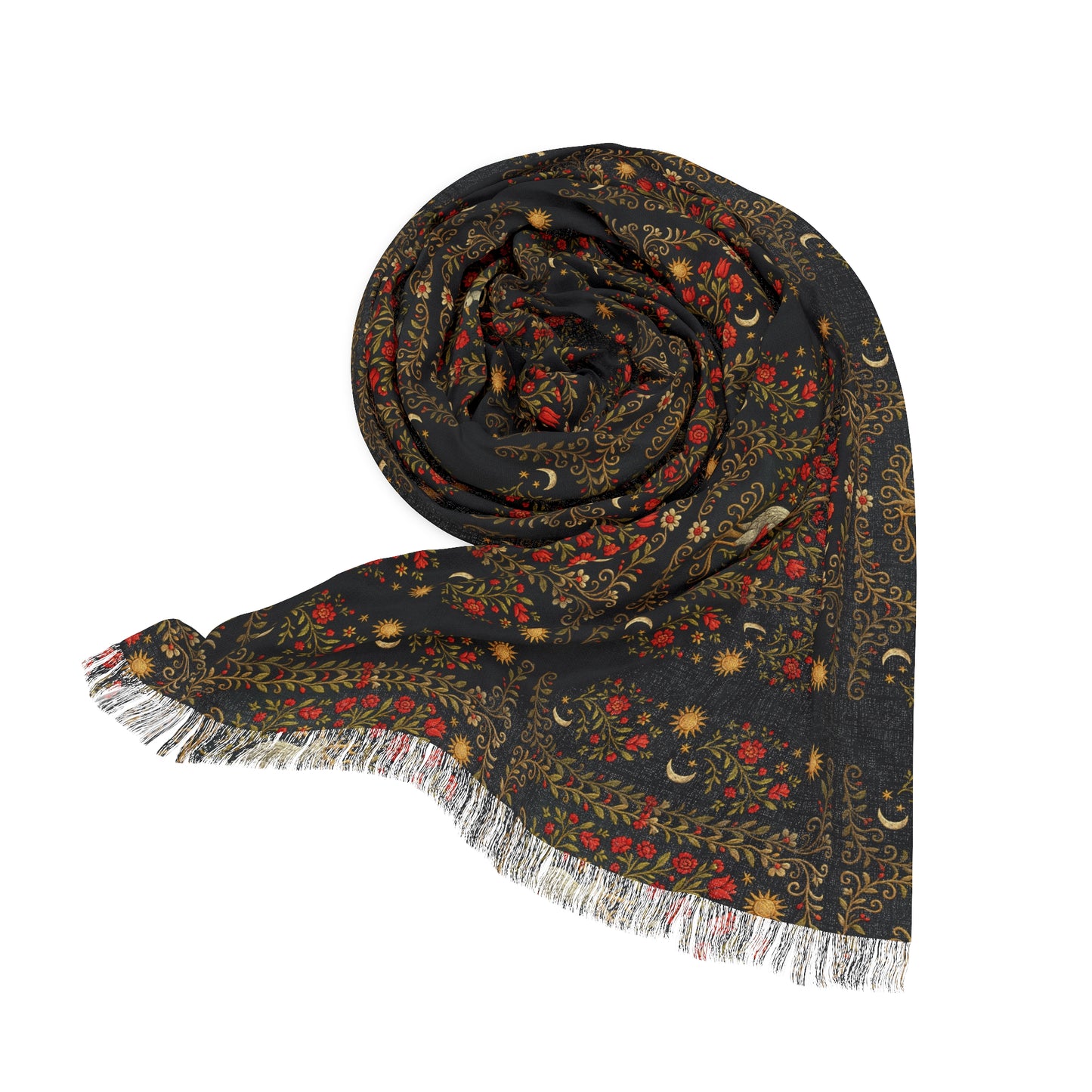 Életfa Bohemian Light Scarf, Colorful Women’s Fashion Accessory, Unique Gift for Her, Summer Scarf, Festival Wear, Artistic Wrap