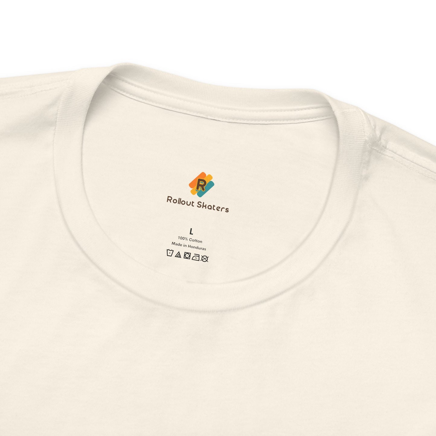 Roller Skate Club Logo - Unisex 100% Cotton T-shirt