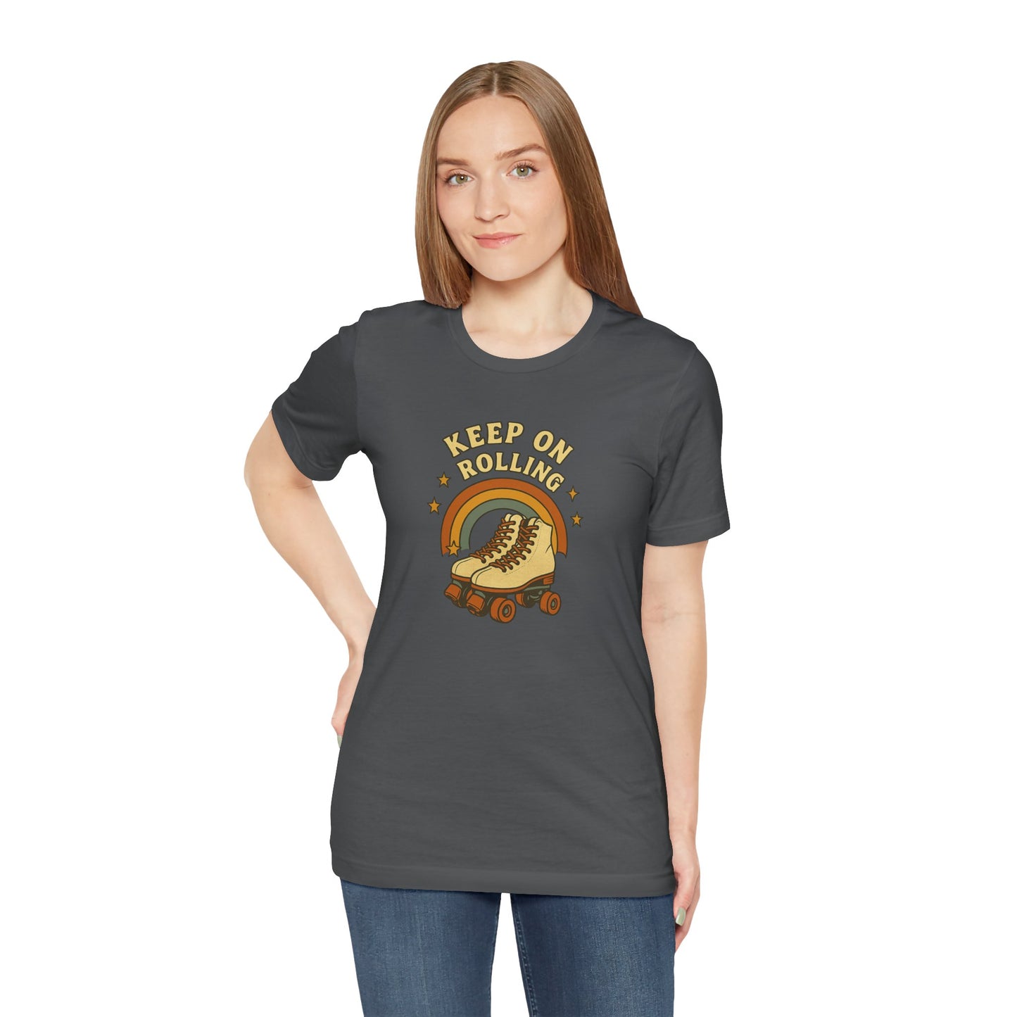 Keep On Rolling - Unisex 100% Cotton T-shirt