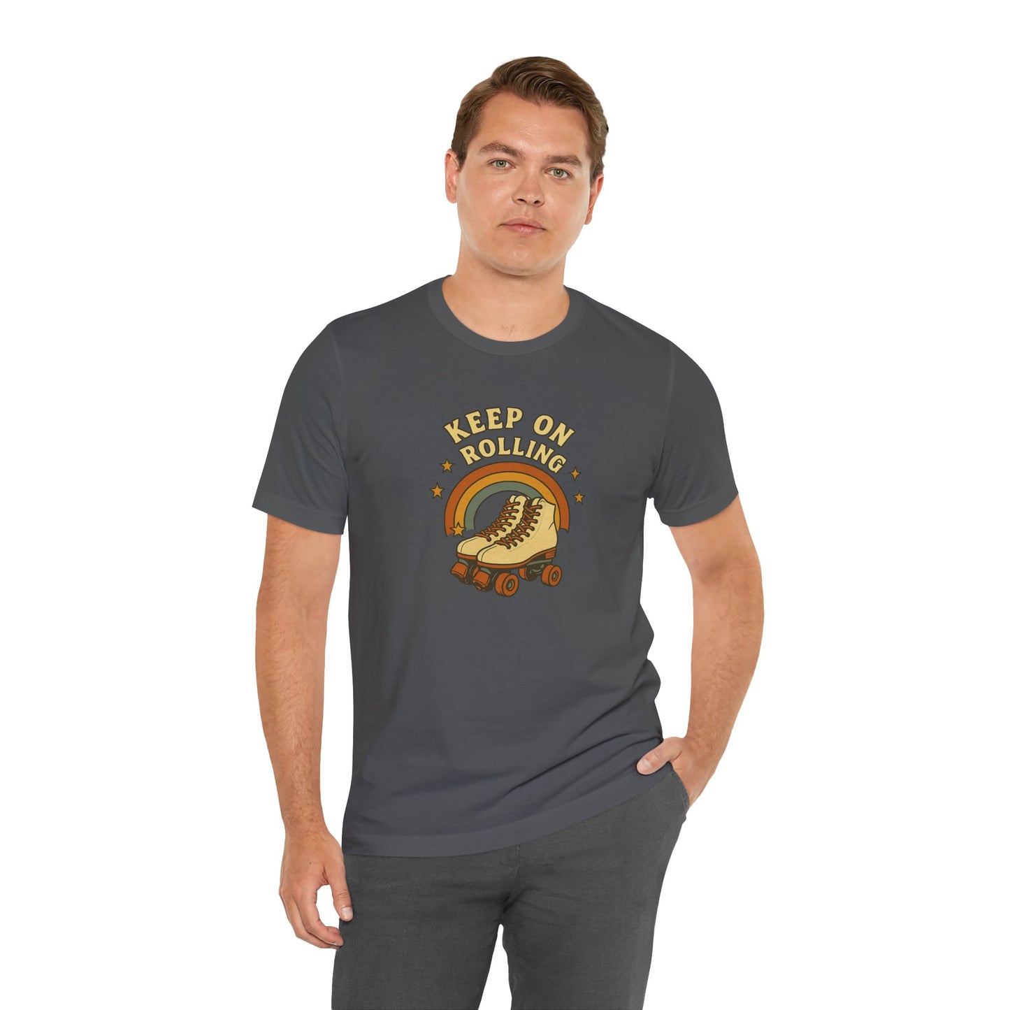 Keep On Rolling - Unisex 100% Cotton T-shirt