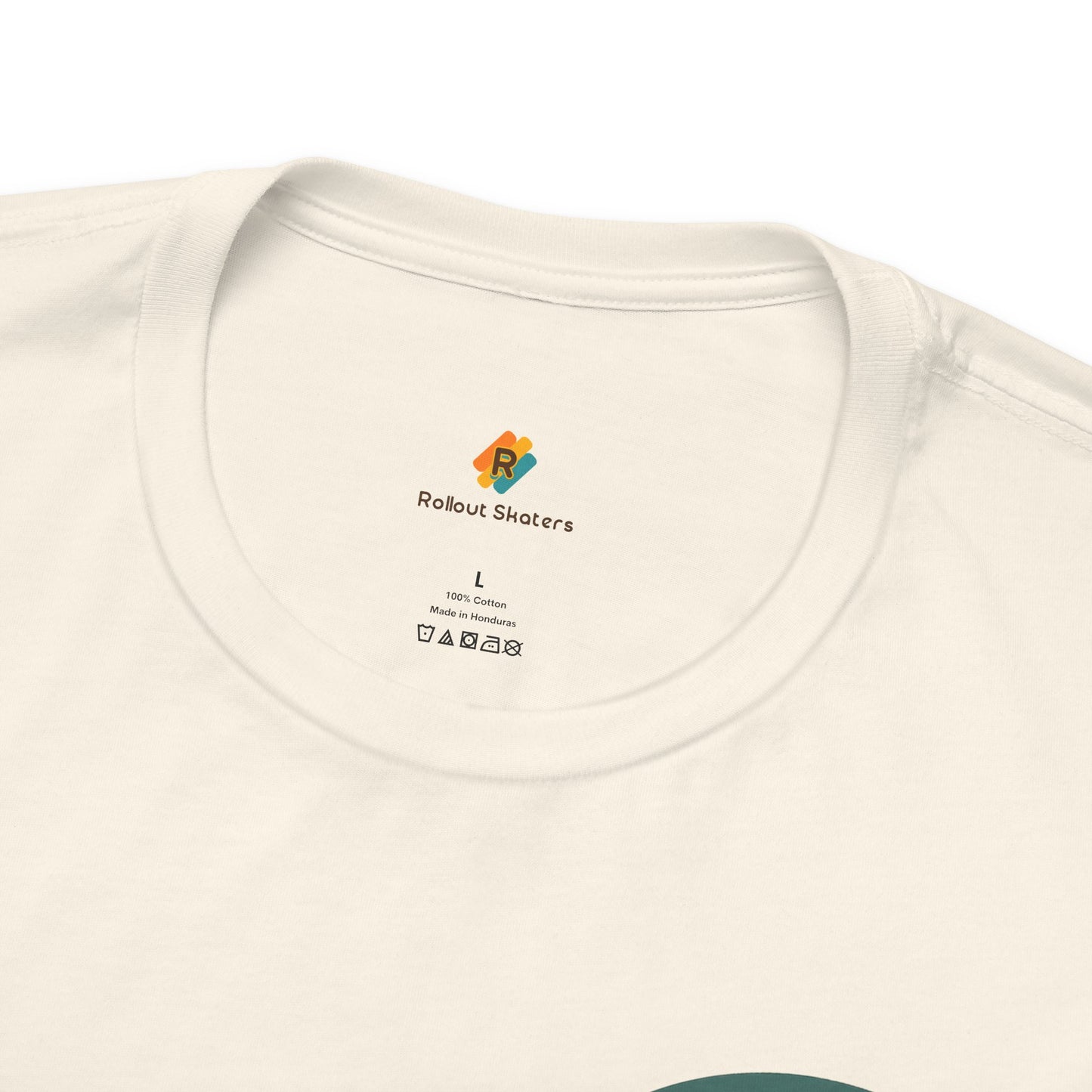 Retro Roller Skate Club Logo - Unisex 100% Cotton T-shirt
