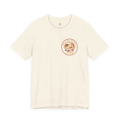 Roller Skate Club Logo - Unisex 100% Cotton T-shirt