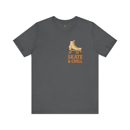 Skate & Chill - Unisex 100% Cotton T-shirt