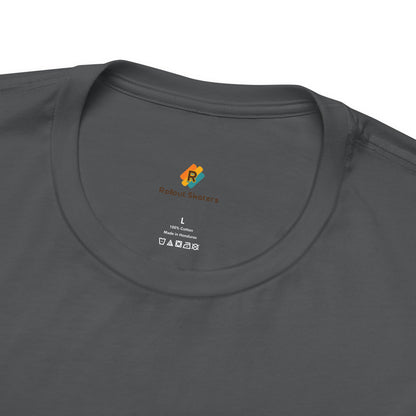 Roller Skate Club Logo - Unisex 100% Cotton T-shirt