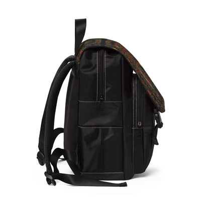 final Életfa Bohemian Floral Backpack, Stylish Shoulder Bag, Casual Daypack, Trendy Travel Backpack, Unique Gift for Nature Lovers