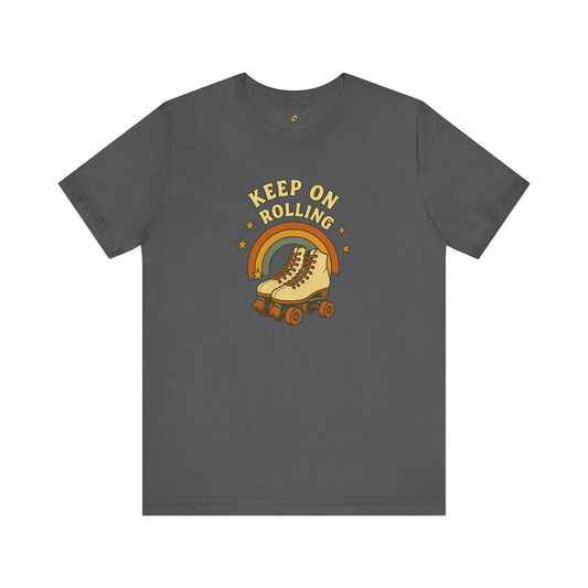 Keep On Rolling - Unisex 100% Cotton T-shirt
