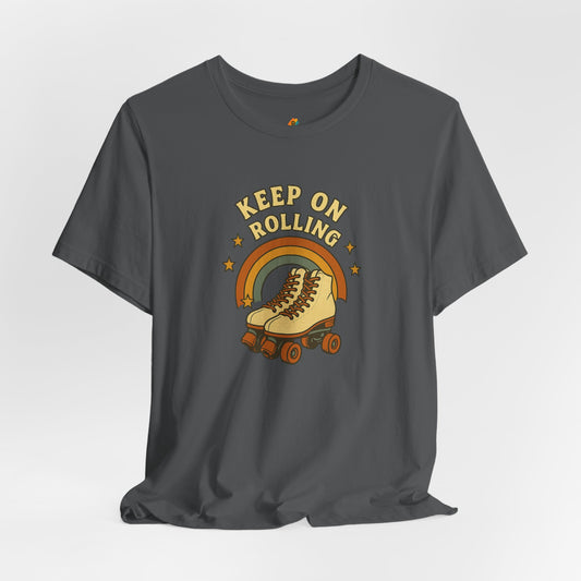 Keep On Rolling - Unisex 100% Cotton T-shirt